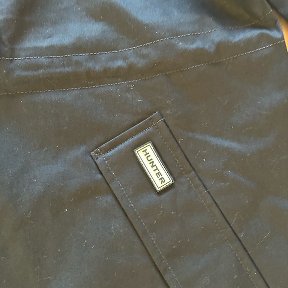 Hunter Women's Utility Jacket in Black, Water Resistant, Cotton, Size Medium NWT - Picture 7 of 15